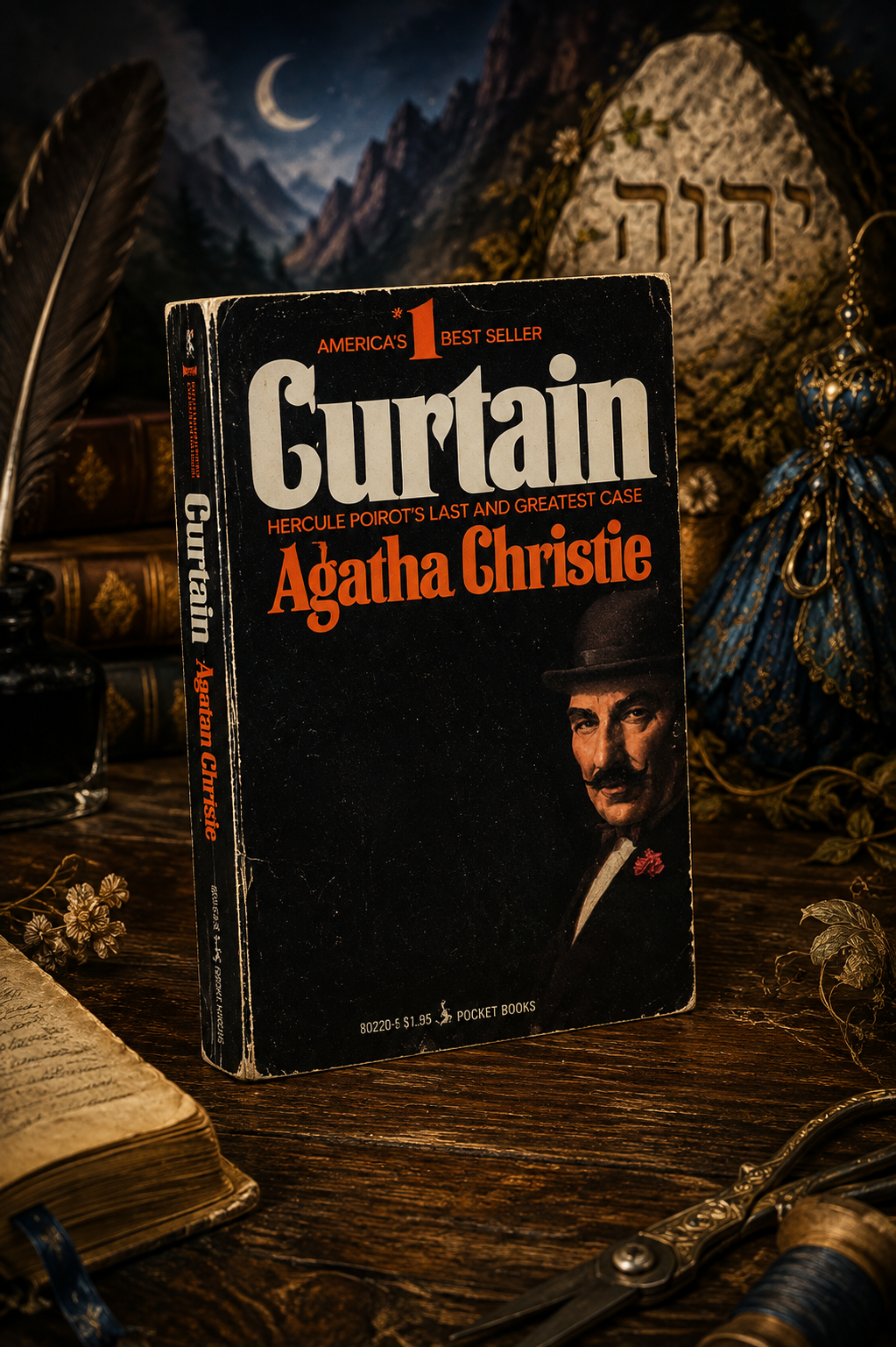 Curtain by Agatha Christie vintage paperback